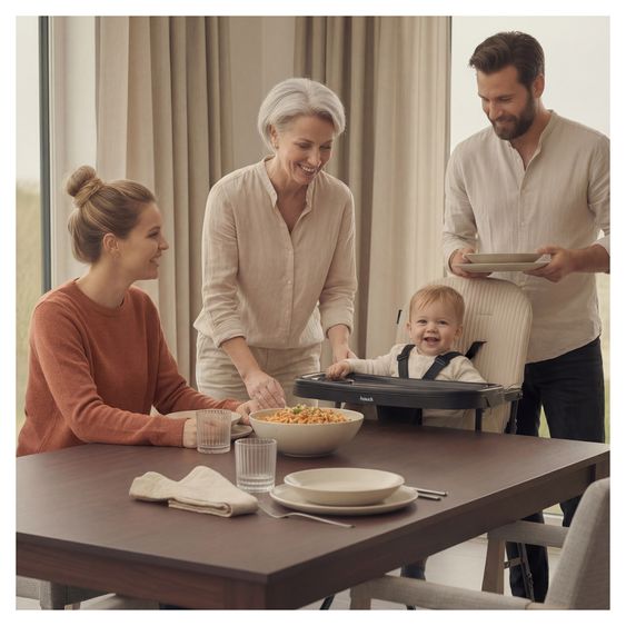 Hauck Hochstuhl Sit N Go - Black