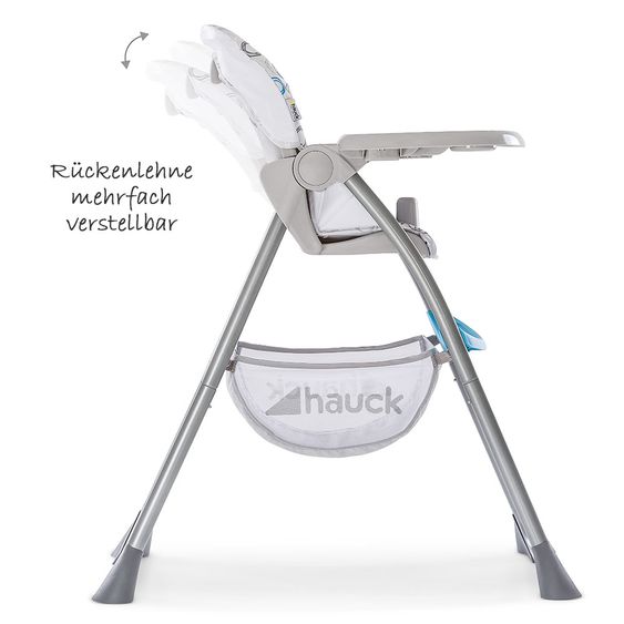 Hauck Hochstuhl Sit N Fold - Circles Blue