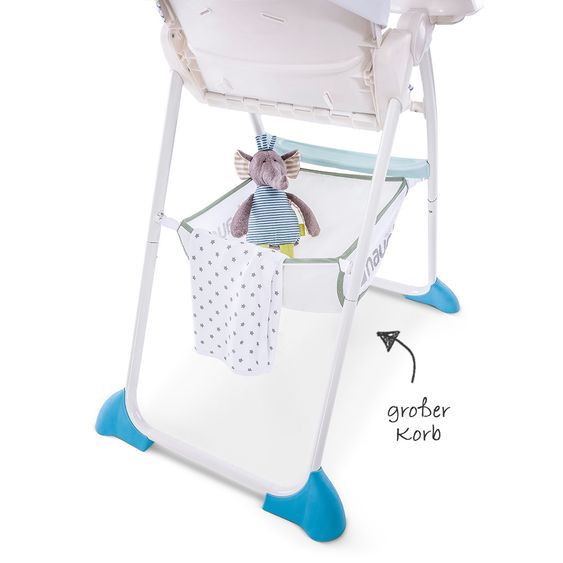 Hauck High chair Sitn Fold - Circles Multi