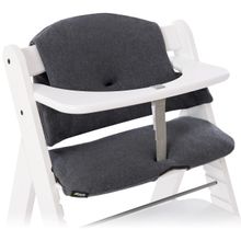 High chair pad Deluxe - Select Line - Jersey Charcoal