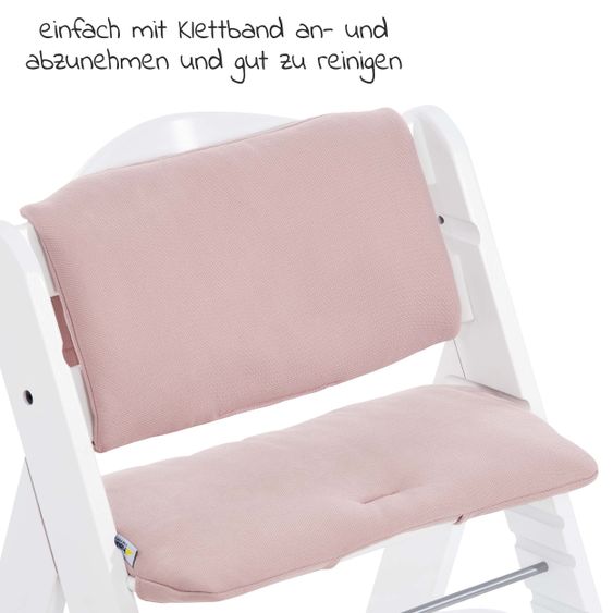 Hauck Hochstuhlauflage Deluxe - Stretch Rose