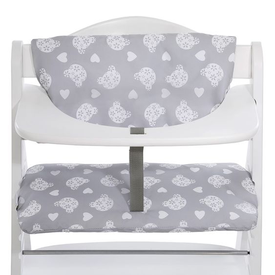 Hauck Hochstuhlauflage Deluxe - Teddy Grey