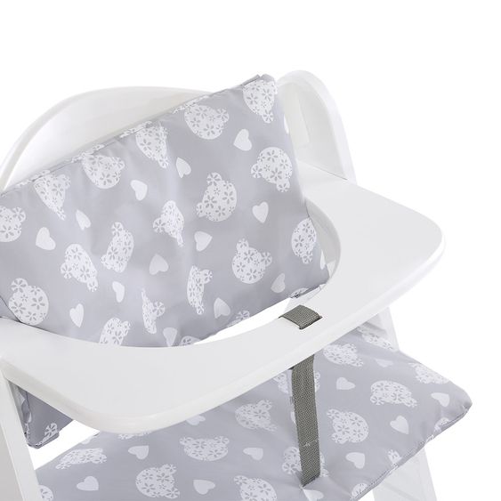 Hauck Hochstuhlauflage Deluxe - Teddy Grey