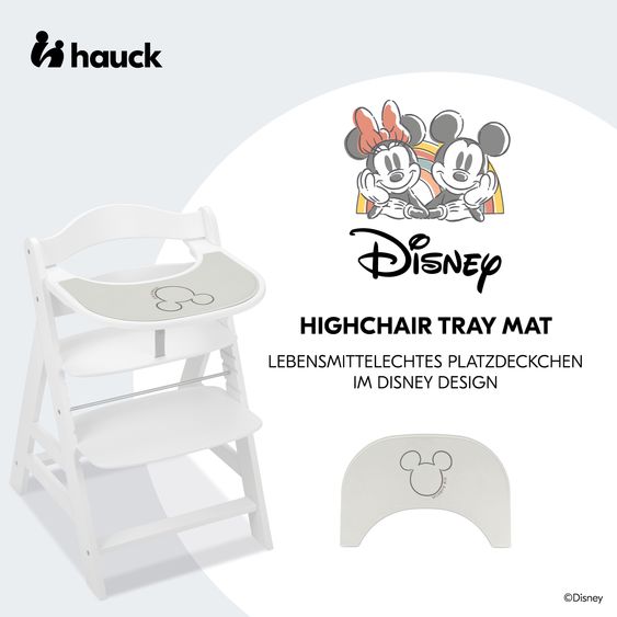 Hauck Hochstuhlauflage für Essbrett - Beige