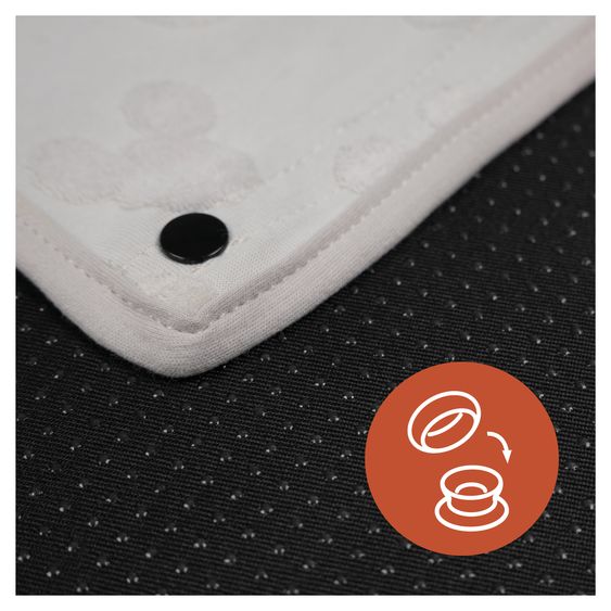 Hauck Hochstuhlauflage Select Mickey - Light Beige