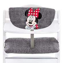 Cuscino e riduttore per seggiolone - Disney Deluxe - Minnie Grigio