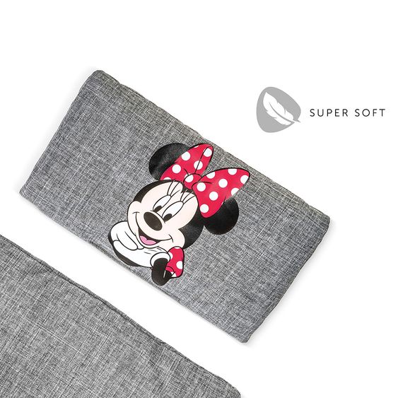 Hauck Highchair cushion & seat reducer - Disney Deluxe - Minnie Grey