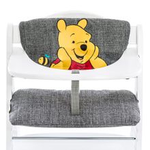 High chair mattress & seat reducer - Disney Deluxe - Winnie Pooh Grey