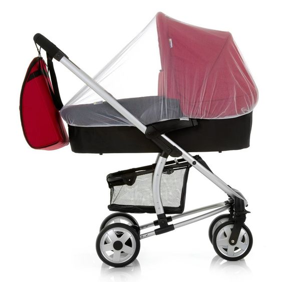 Hauck Insektenschutz Protect Me für Kinderwagen und Babyschalen - Weiß