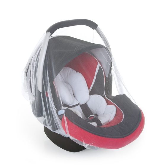 Hauck Insektenschutz Protect Me für Kinderwagen und Babyschalen - Weiß