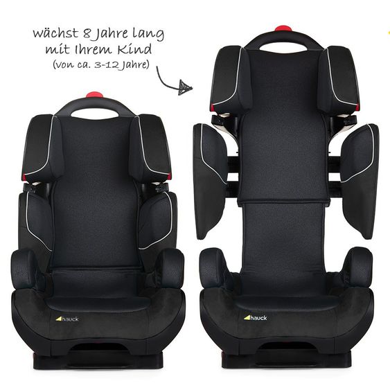 Hauck Kindersitz Bodyguard Plus mit Isofix - Black