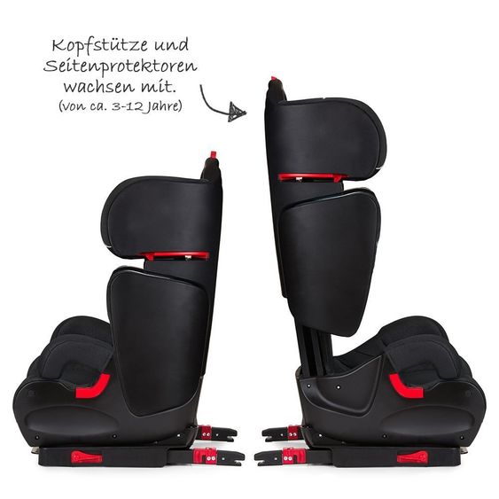 Hauck Kindersitz Bodyguard Plus mit Isofix - Black