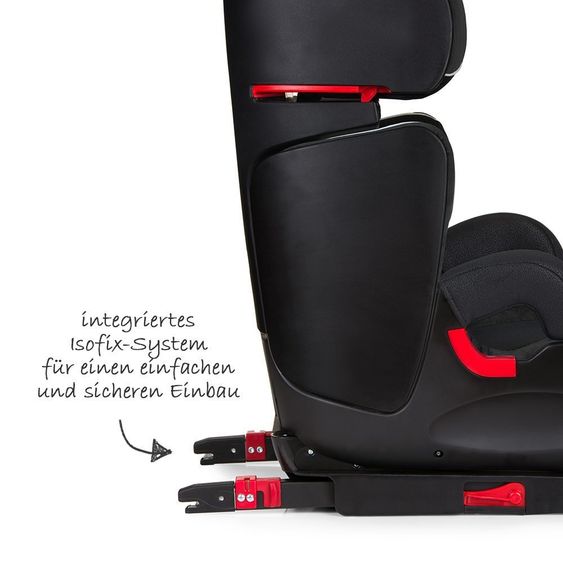 Hauck Kindersitz Bodyguard Plus mit Isofix - Black