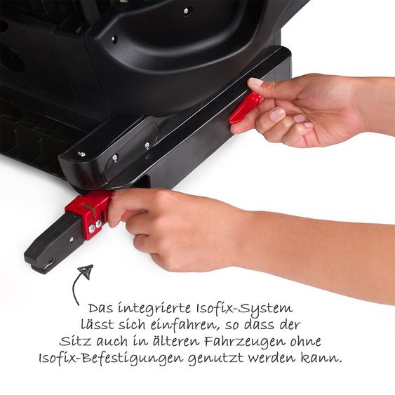 Hauck Kindersitz Bodyguard Plus mit Isofix - Black