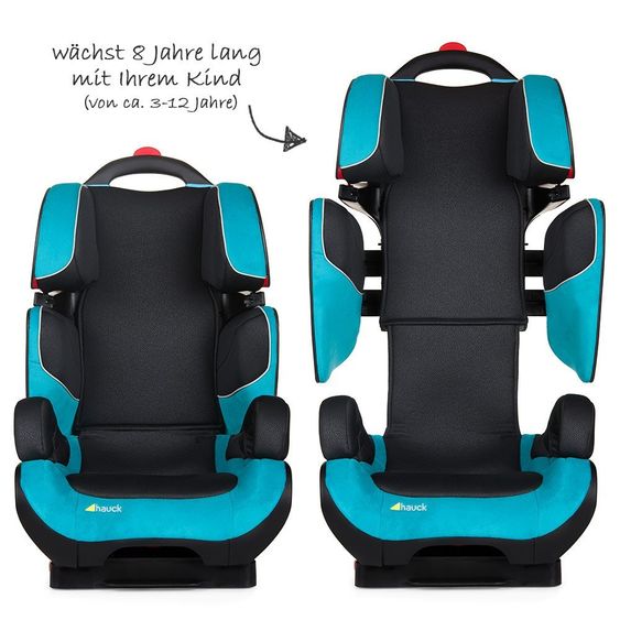 Hauck Child seat Bodyguard Plus with Isofix - Black Aqua