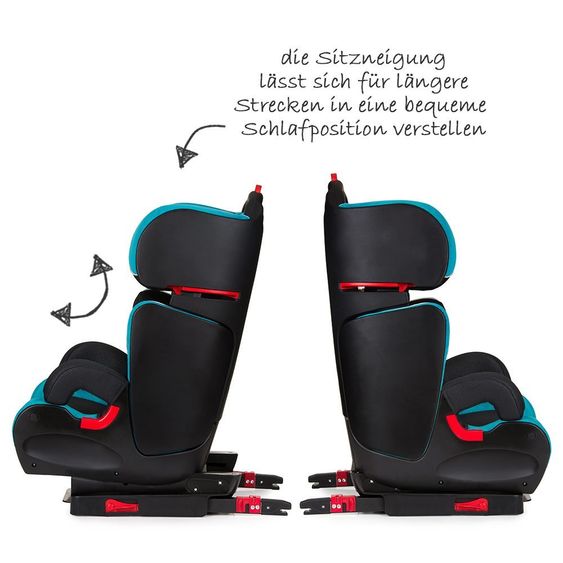 Hauck Child seat Bodyguard Plus with Isofix - Black Aqua