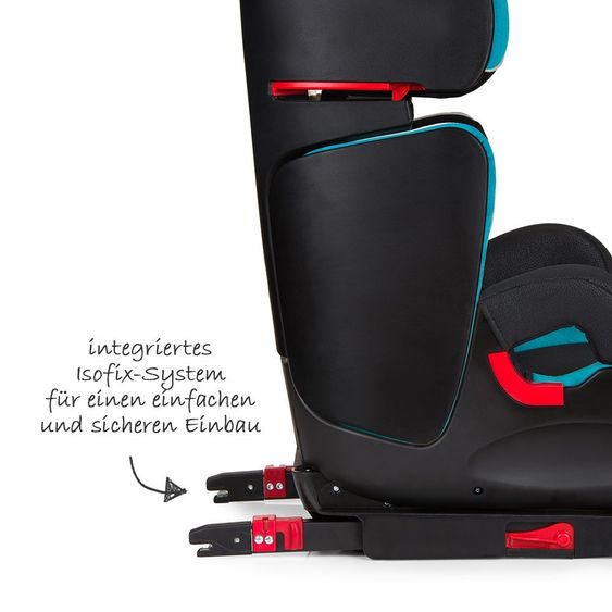 Hauck Child seat Bodyguard Plus with Isofix - Black Aqua