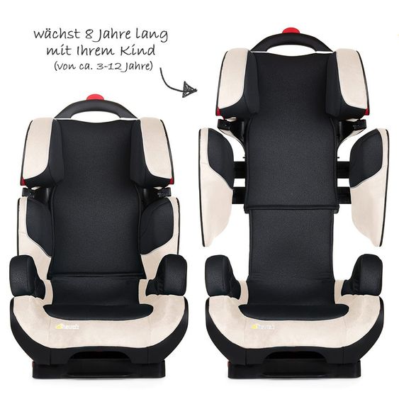 Hauck Kindersitz Bodyguard Plus mit Isofix - Black Beige