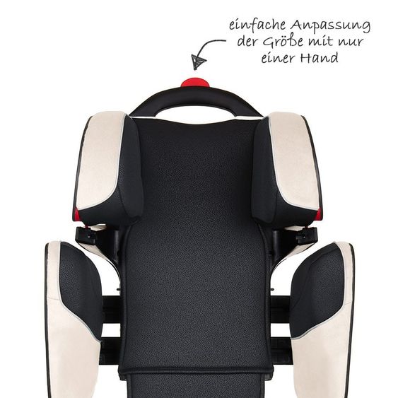 Hauck Kindersitz Bodyguard Plus mit Isofix - Black Beige