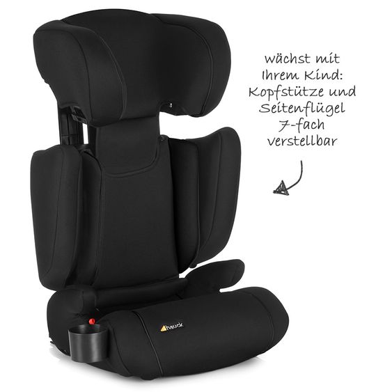 Hauck Kindersitz Bodyguard Pro inkl Isofix - Black Black