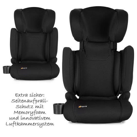 Hauck Kindersitz Bodyguard Pro inkl Isofix - Black Black