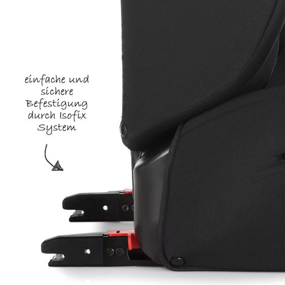 Hauck Kindersitz Bodyguard Pro inkl Isofix - Black Black