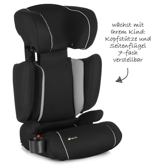Hauck Kindersitz Bodyguard Pro inkl Isofix - Black Grey