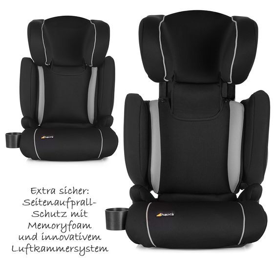 Hauck Kindersitz Bodyguard Pro inkl Isofix - Black Grey