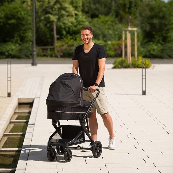 Hauck Kinderwagen-Set Atlantic Plus Trio Set - Caviar
