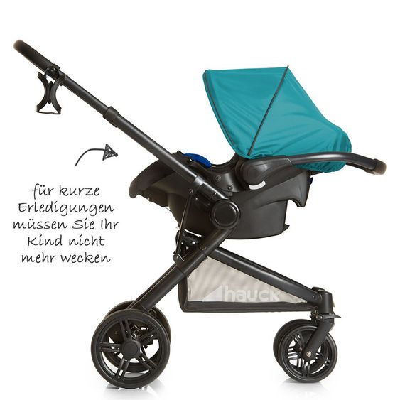 Hauck Kinderwagen-Set Atlantic Plus Trio Set - Everglade