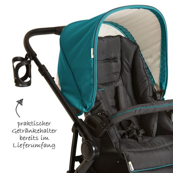 Hauck Kinderwagen-Set Atlantic Plus Trio Set - Everglade