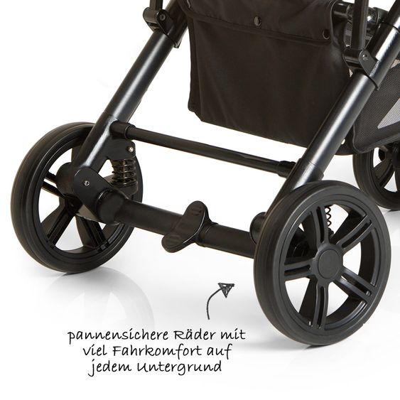 Hauck Kinderwagen-Set Atlantic Plus Trio Set inkl. Isofix Basis - Everglade