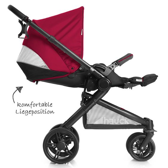Hauck Kinderwagen-Set Atlantic Plus Trio Set inkl. Isofix Basis - Tango