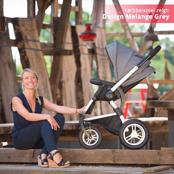 Hauck Kinderwagen-Set King Air Plus Trio Set - Melange Chocolate