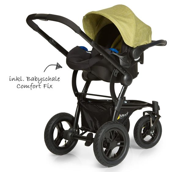 Hauck Kinderwagen-Set King Air Plus Trio Set - Melange Green