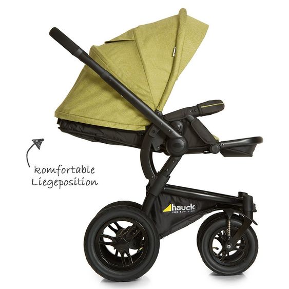 Hauck Kinderwagen-Set King Air Plus Trio Set - Melange Green