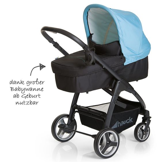 Hauck Kinderwagen-Set Lacrosse Trio Set - Aqua
