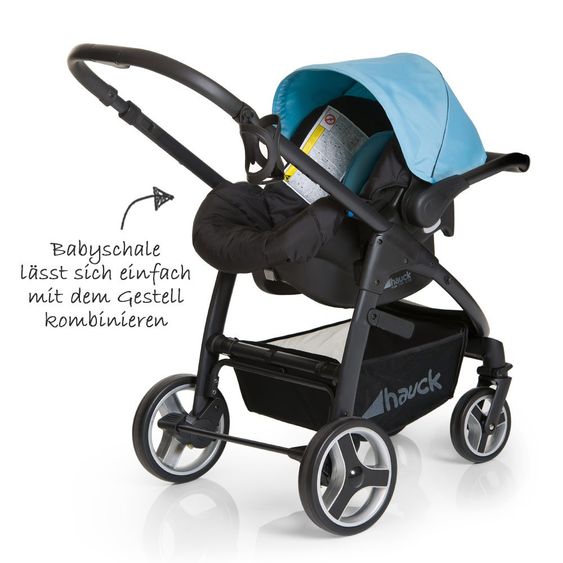Hauck Kinderwagen-Set Lacrosse Trio Set - Aqua