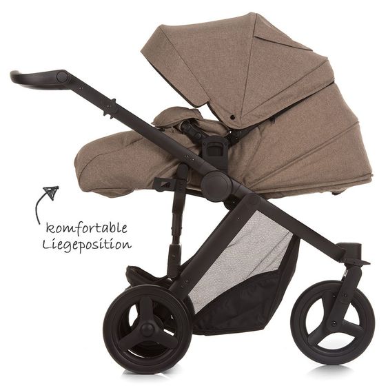 Hauck Kinderwagen-Set Maxan 3 Plus Trio Set - Melange Sand