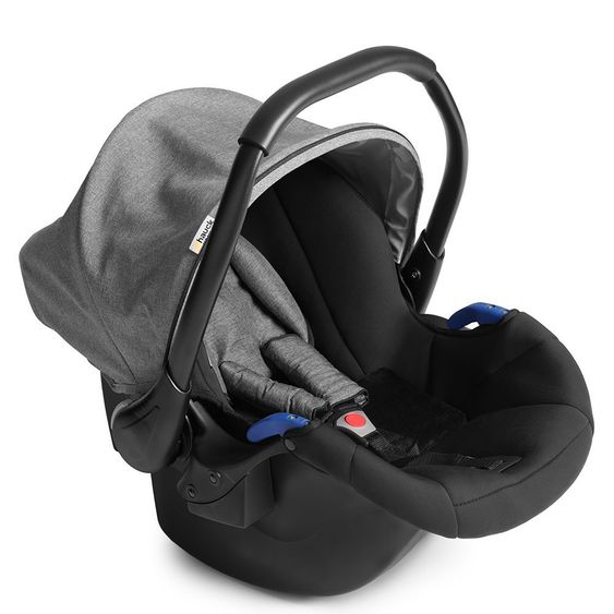 Hauck Kinderwagen-Set Maxan 3 Plus Trio Set - Melange Stone