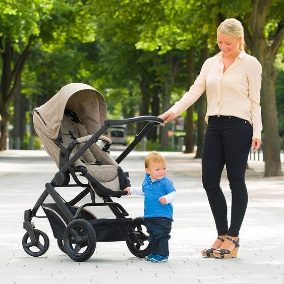Hauck Stroller Set Maxan 4 Trio Set - Melange Beige