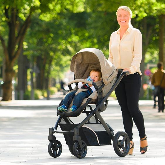 Hauck Stroller Set Maxan 4 Trio Set - Melange Beige