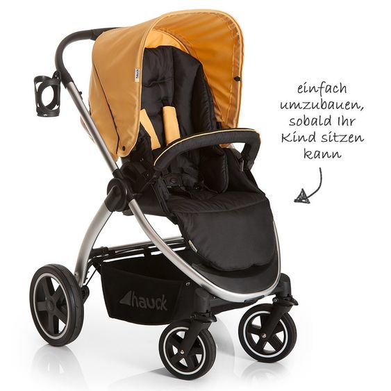 Hauck Kinderwagen-Set Priya Trio Set - Caviar Banana