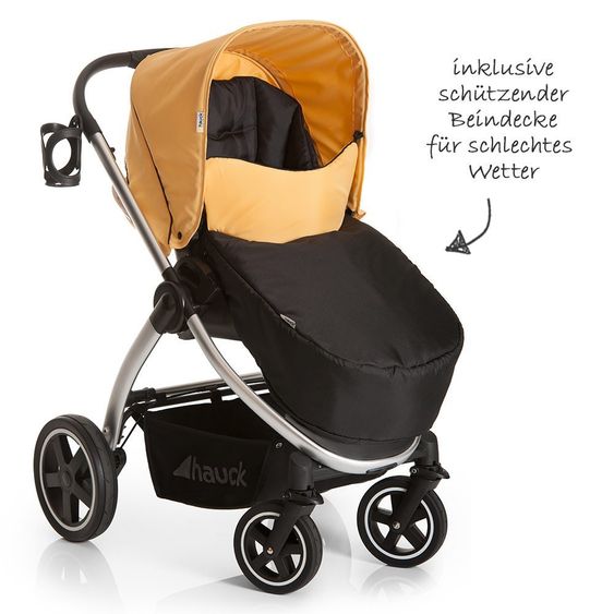 Hauck Kinderwagen-Set Priya Trio Set - Caviar Banana