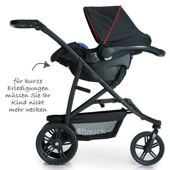 Hauck Kinderwagen-Set Rapid 3 Plus Trio Set - Caviar/Tango