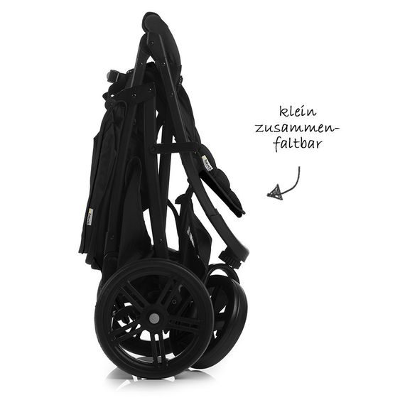 Hauck Kinderwagen-Set Rapid 3 Plus Trio Set - Caviar/Tango