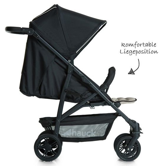 Hauck Kinderwagen-Set Rapid 4 Plus Trio Set - Caviar Beige