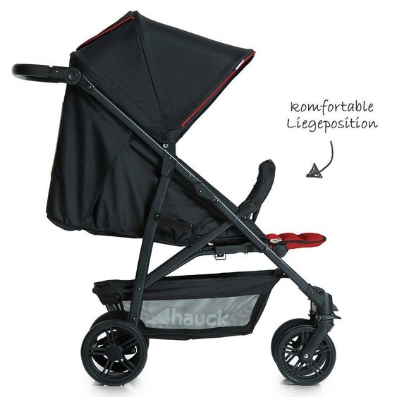 Hauck Kinderwagen-Set Rapid 4 Plus Trio Set - Caviar Tango