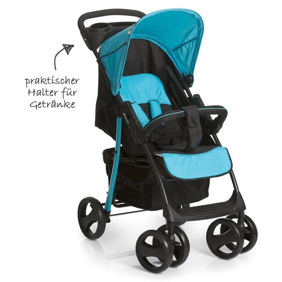 Hauck Set passeggino Shopper SLX Trio Set - Caviar Aqua