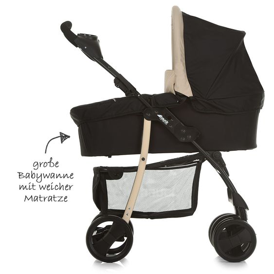 Hauck Kinderwagen-Set Shopper SLX Trioset - Caviar Beige